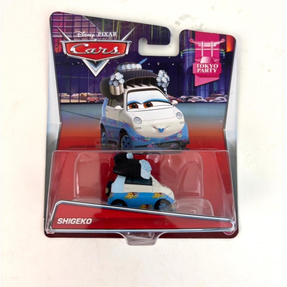 2015 Disney Pixar Cars Shigeko #1/10 Tokyo Party CDP34 Mattel Diecast Sealed
